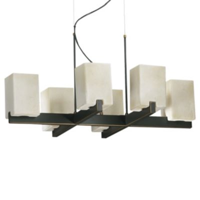 Modus 6-Light Chandelier by Quorum International - Starlight Lighting USA and Canada
